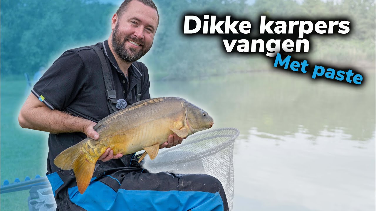 Karpervissen met de vaste hengel 🎣 Karsten op jacht naar dikke karpers bij Het Mun! 💥🐟