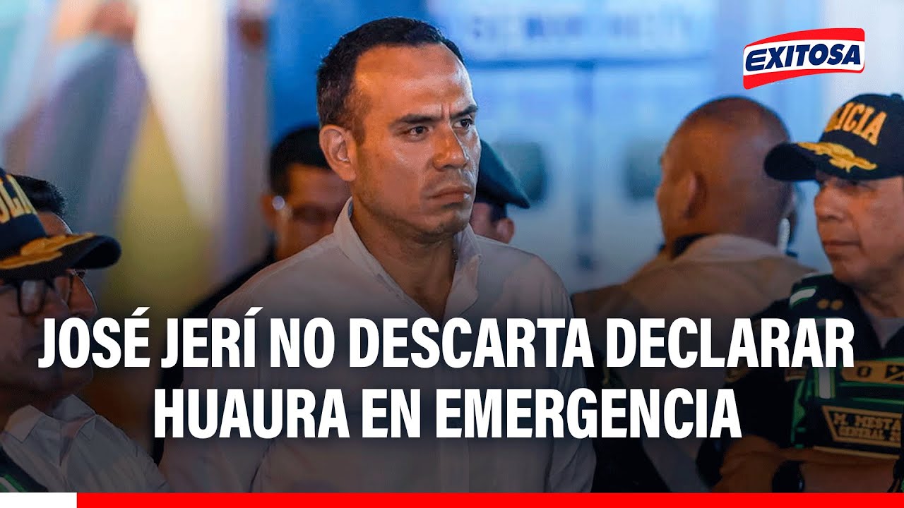 🔴🔵 José Jerí no descarta declarar en emergencia Huara tras visita inopinada a penales