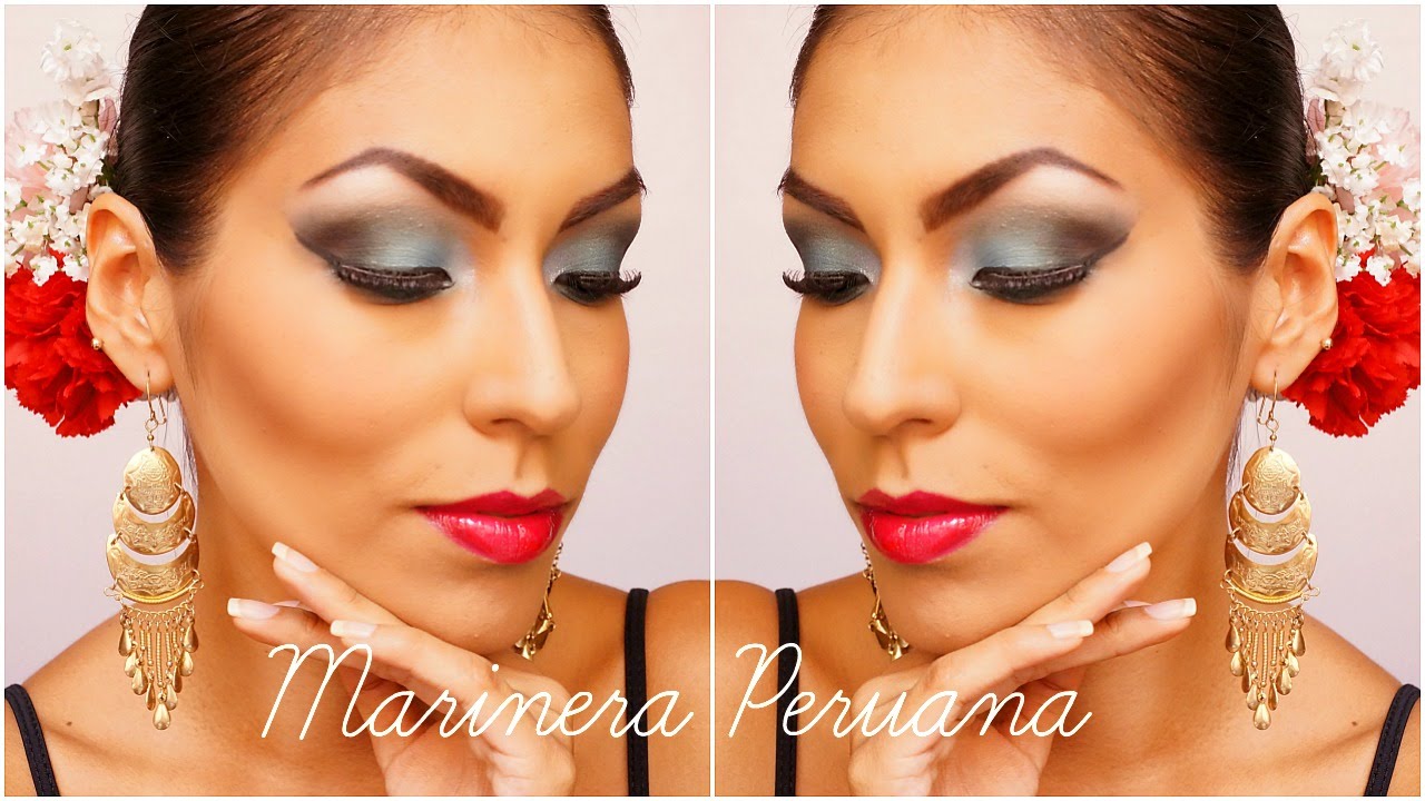 Maquillaje para MARINERA / Baile Folklórico Peruano