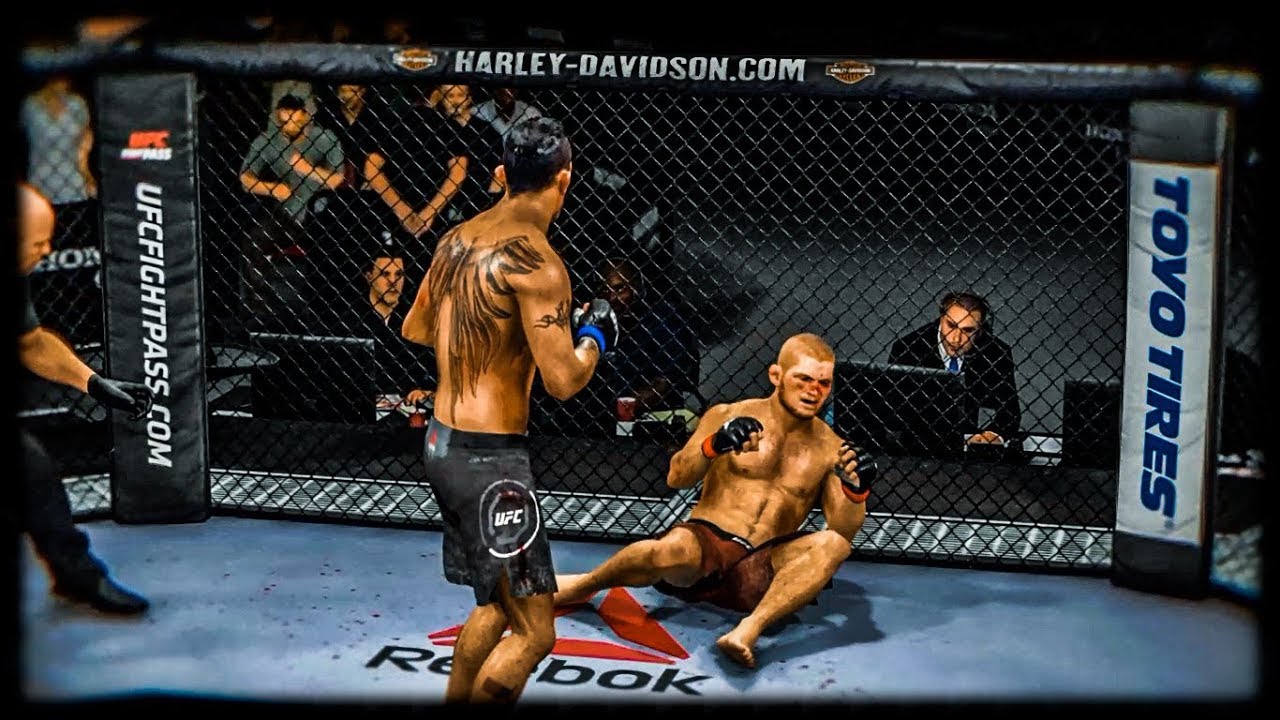 Khabib vs. Tony Ferguson (EA Sports UFC 3) - K1 Rules