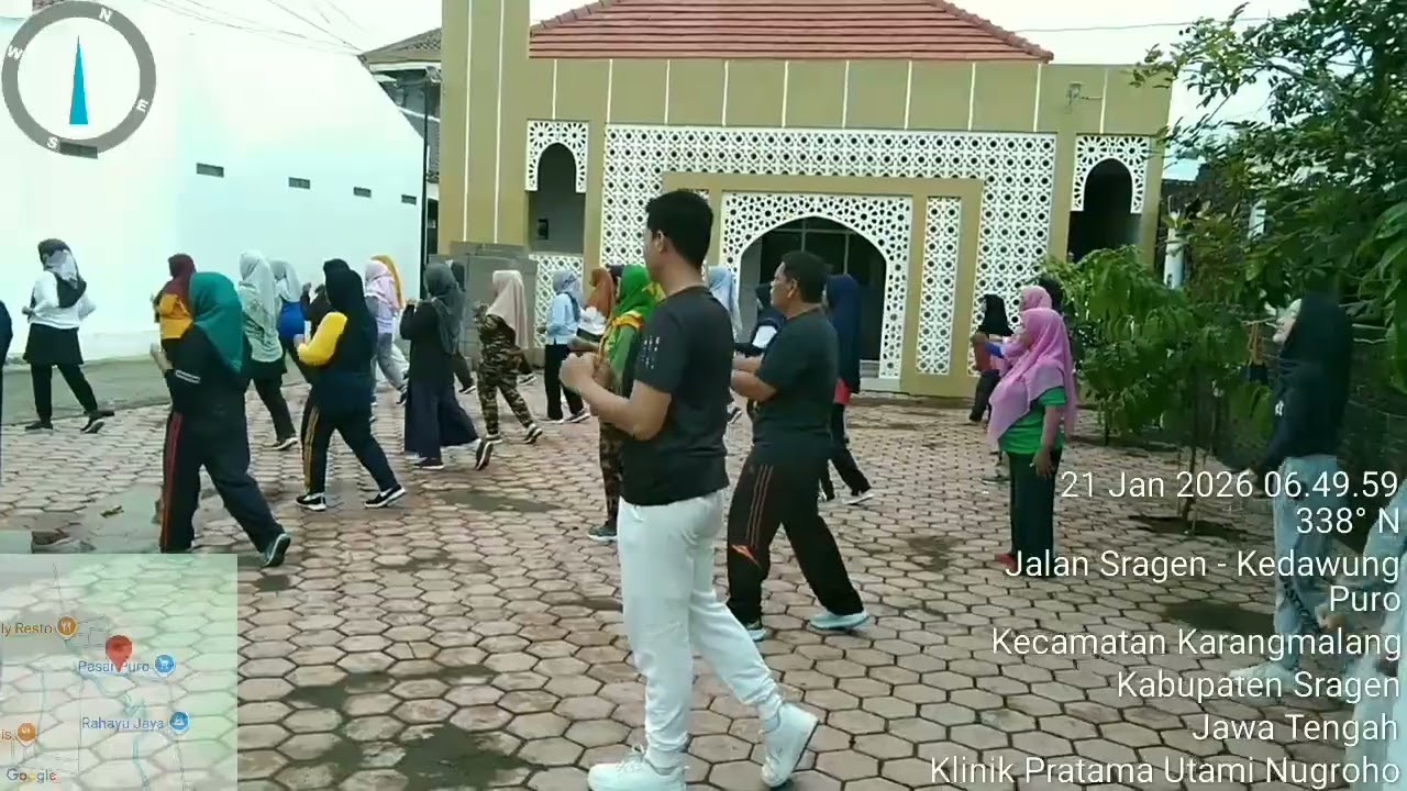 Senam Prolanis Club Seger Waras Klinik Utami Nugroho pada tanggal 21 Januari 2026