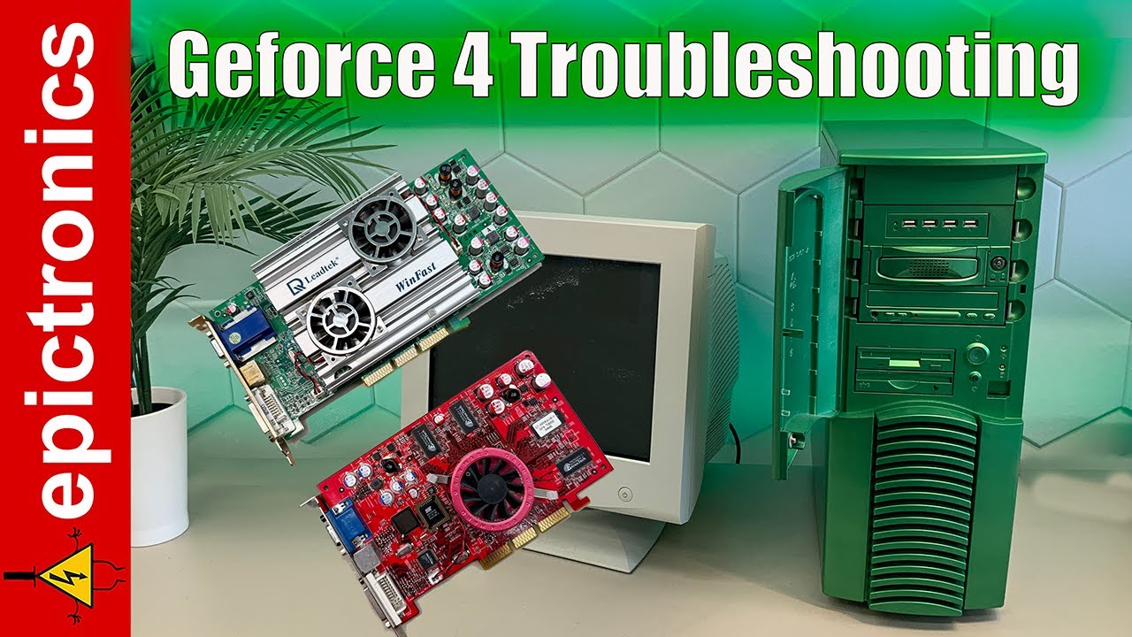 ABIT VP6 PSU repair and Ti4200+Ti4600 troubleshooting
