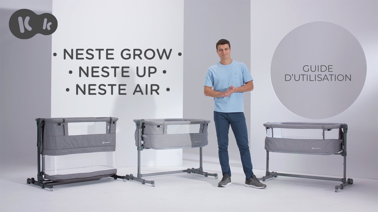 Lit d'appoint 2 en 1 NESTE GROW, NESTE UP, NESTE AIR | Mode d'emploi