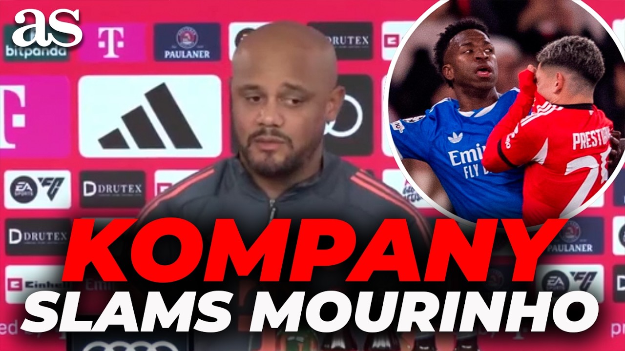 Kompany SLAMS Mourinho over VINICIUS INCIDENT —Calls out RACISM in FOOTBALL | FULL ADDRESS
