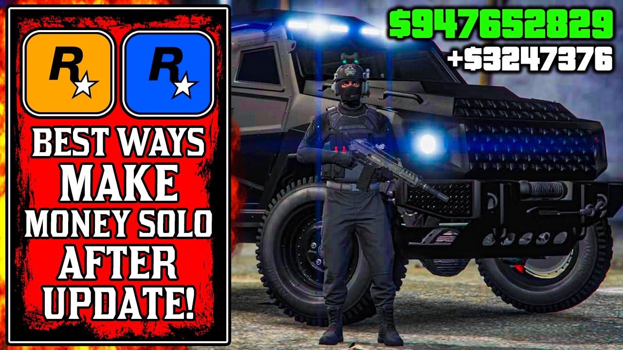 IT FEELS LIKE CHEATING! BEST WAYS To Make Millions SOLO After UPDATE in GTA Online (GTA5 Fast Money)