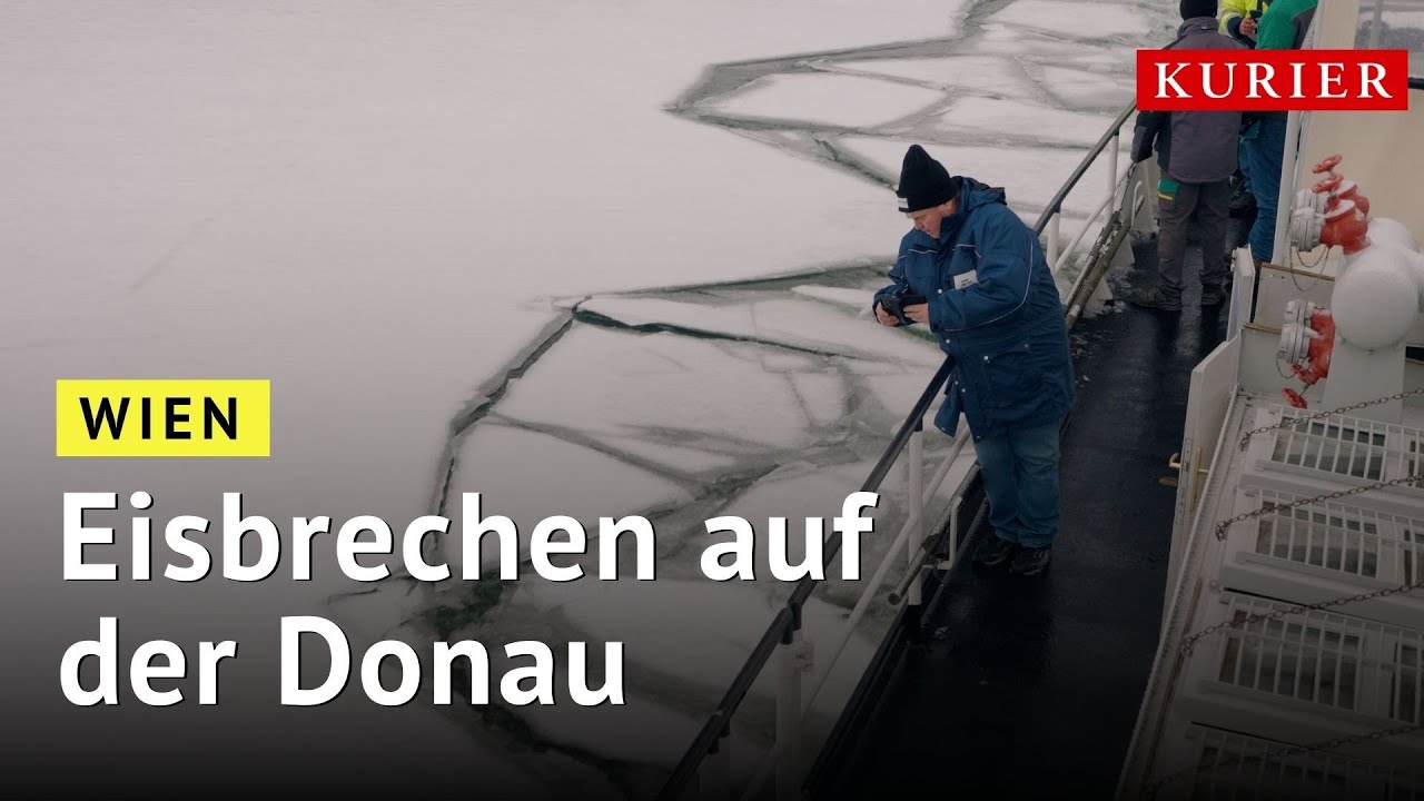 Eisbrechen in Wien mit der MS Eisvogel