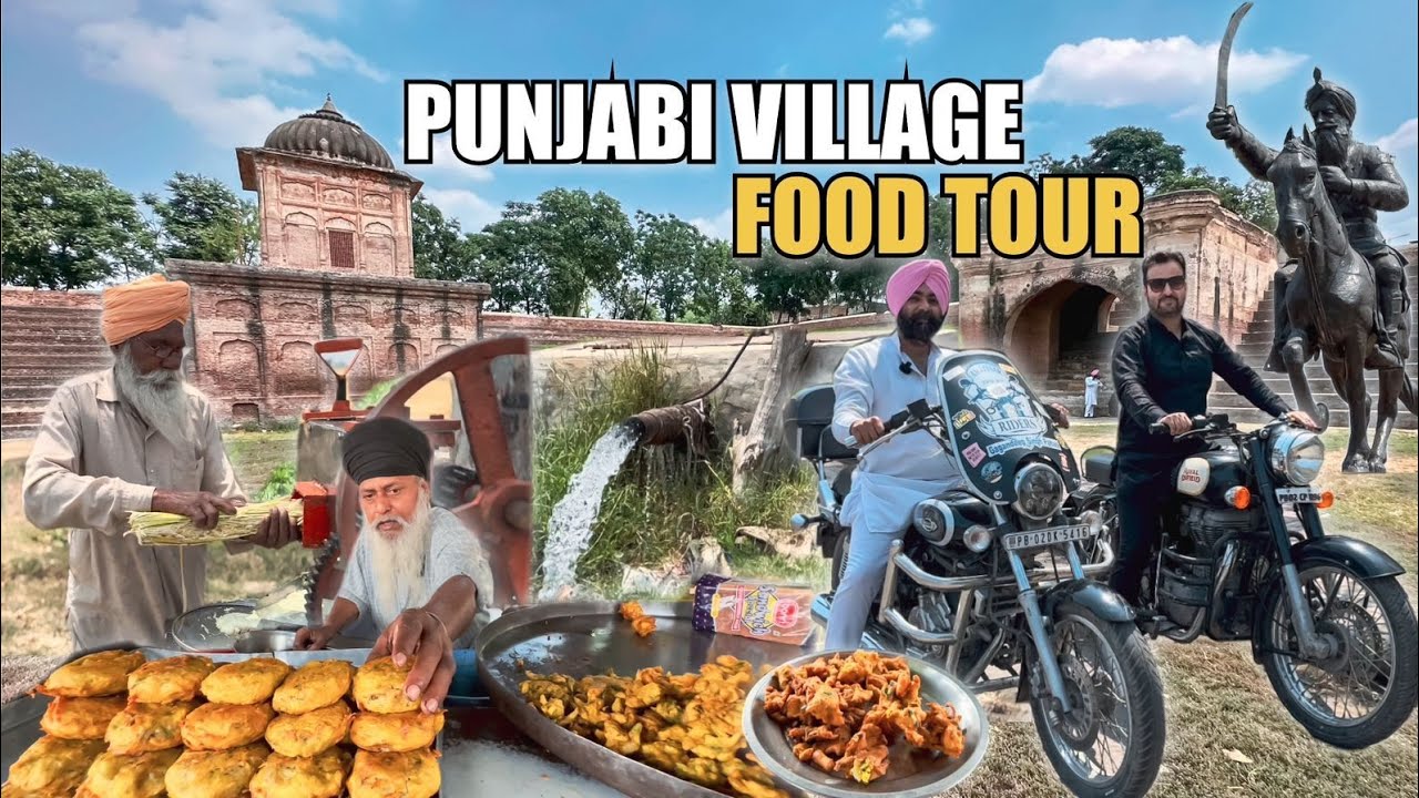 Punjab Village Food Tour | Punjab Village Life | Punjab Village Adventure and Punjabi Village Life