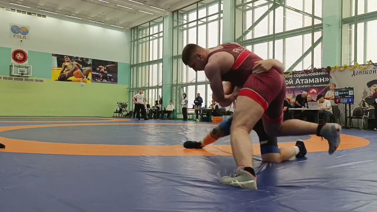 Кудухов Батраз - Смирнов Иван, Финал 125кг, Чемпионат Москвы по Вольной борьбе,