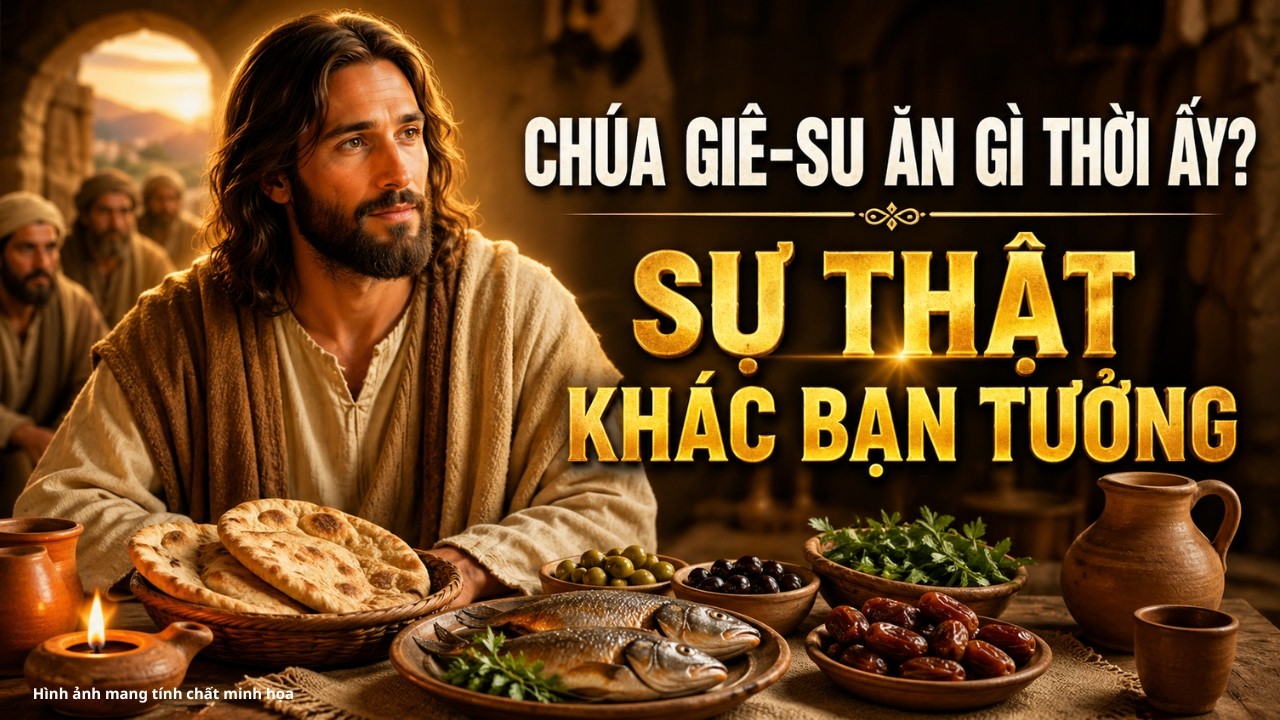 🔍 CHÚA GIÊ-SU ĂN GÌ THỜI ẤY? SỰ THẬT KHÁC BẠN TƯỞNG