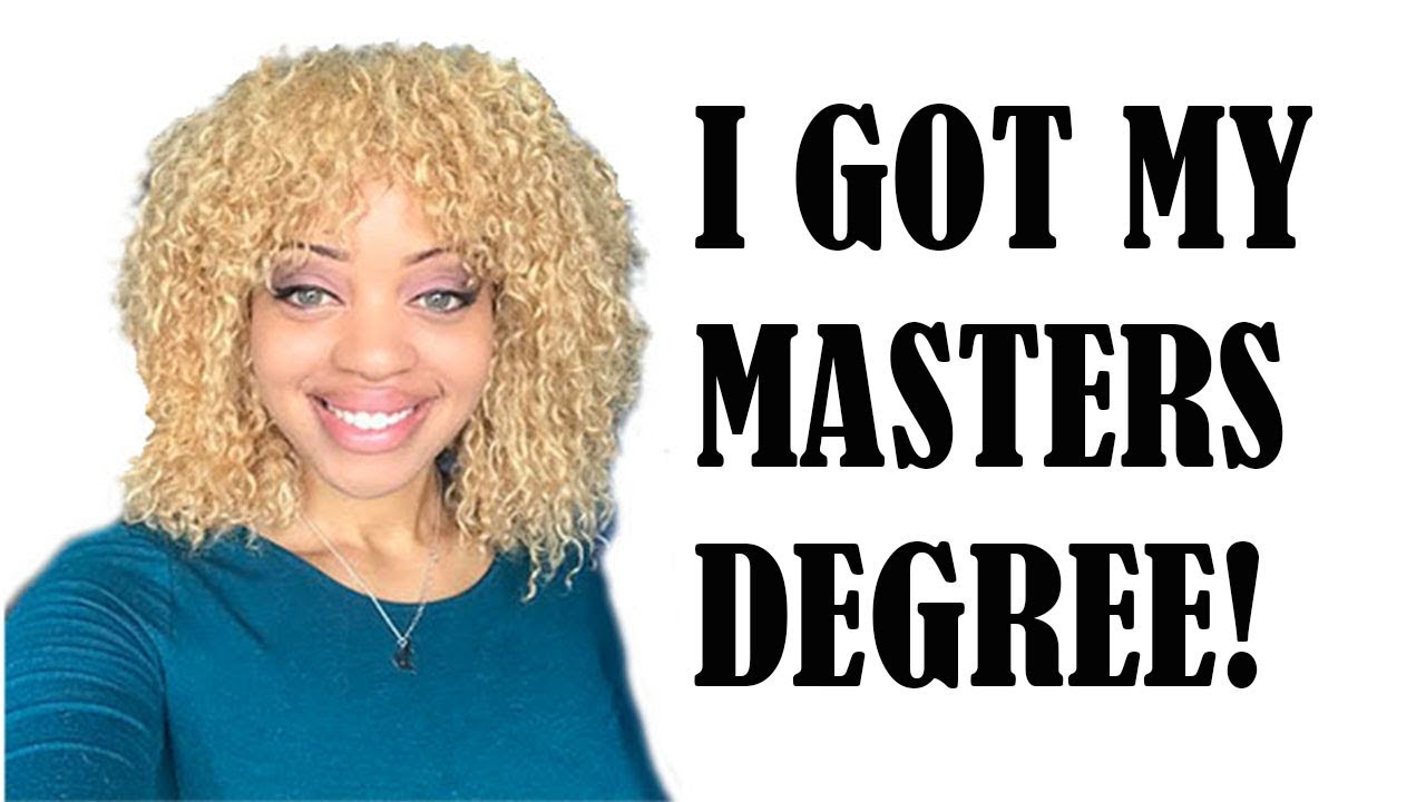 I'm Finished with my Master's Degree!