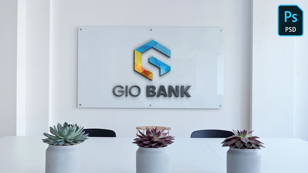 Banking Startup Card Logo Design Tutorial in Adobe Photoshop