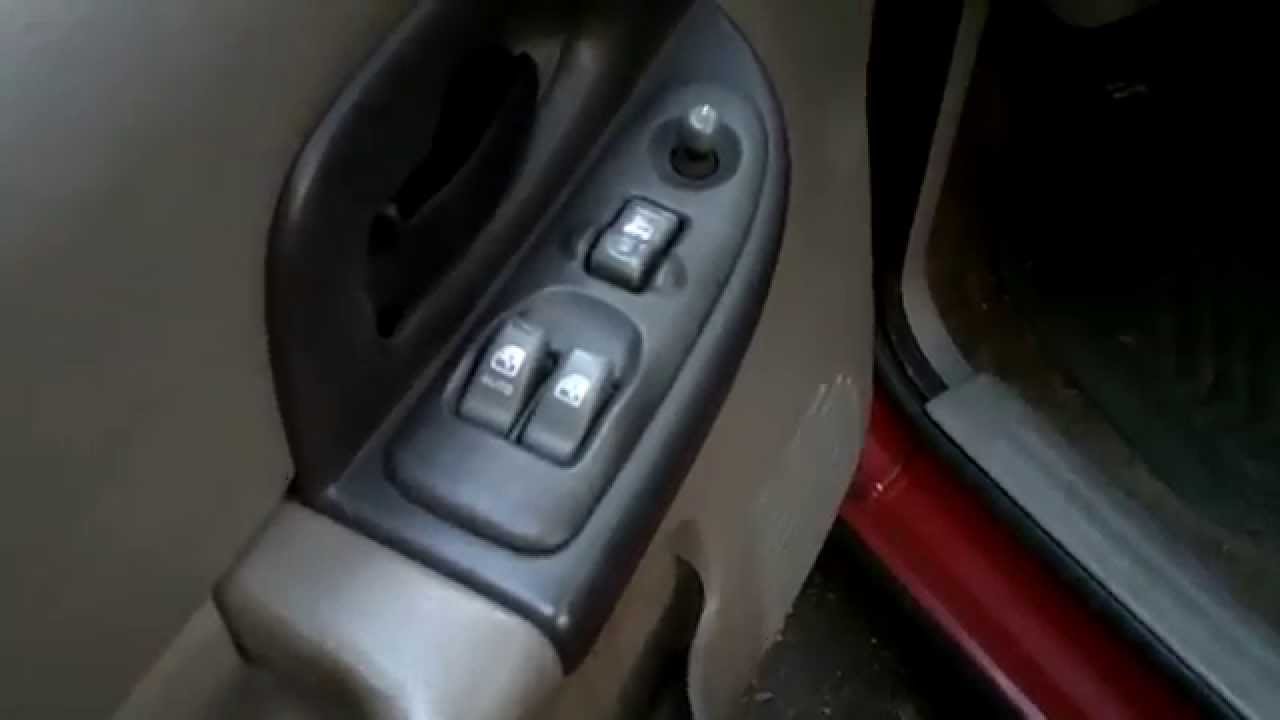 How to Fix Replace Power Window Switch GM Minivan Montana Venture Silhouette