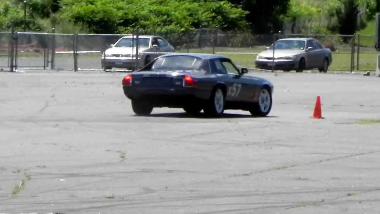 Jaguar Race car Slalom Champion JCNA slalom 1984 XJS Dean Cusano