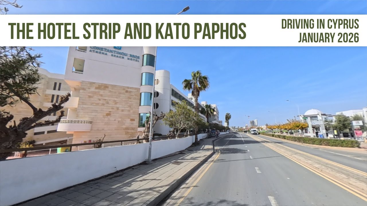 The Hotel Strip and Kato Paphos
