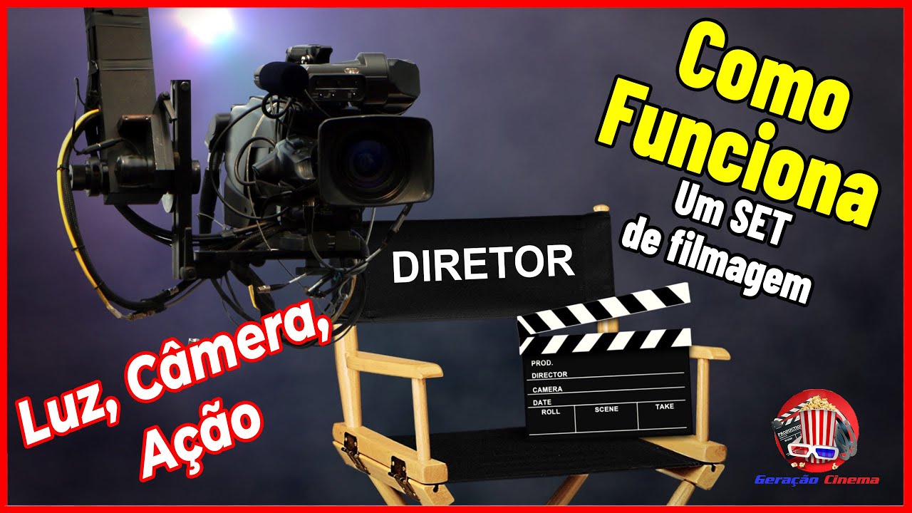 Saiba COMO FUNCIONA UM SET de filmagem