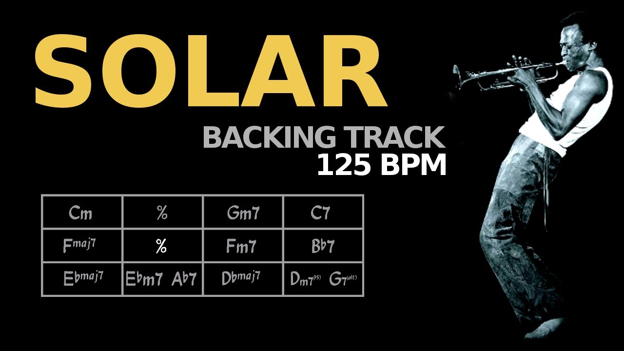 Solar (125 BPM, medium slow swing) Backing Track