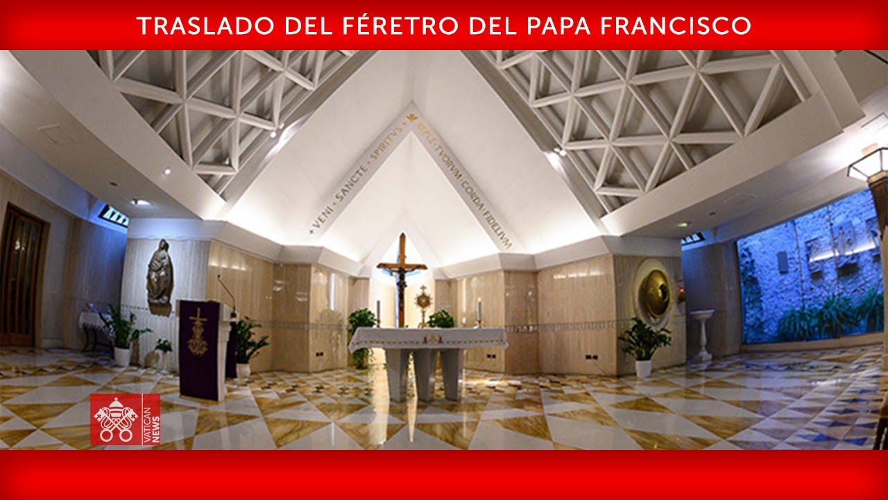 Traslado del féretro del Papa Francisco a la Basílica Vaticana, 23 de abril de 2025