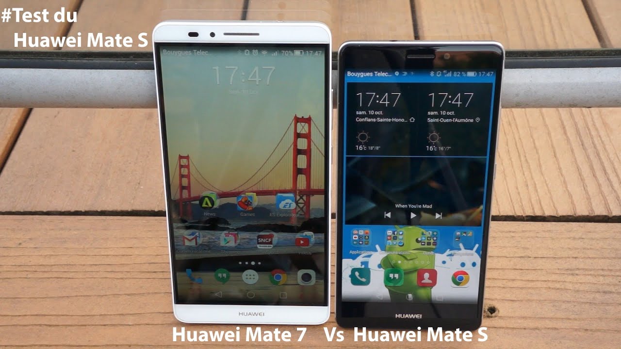 Test du Huawei Mate S