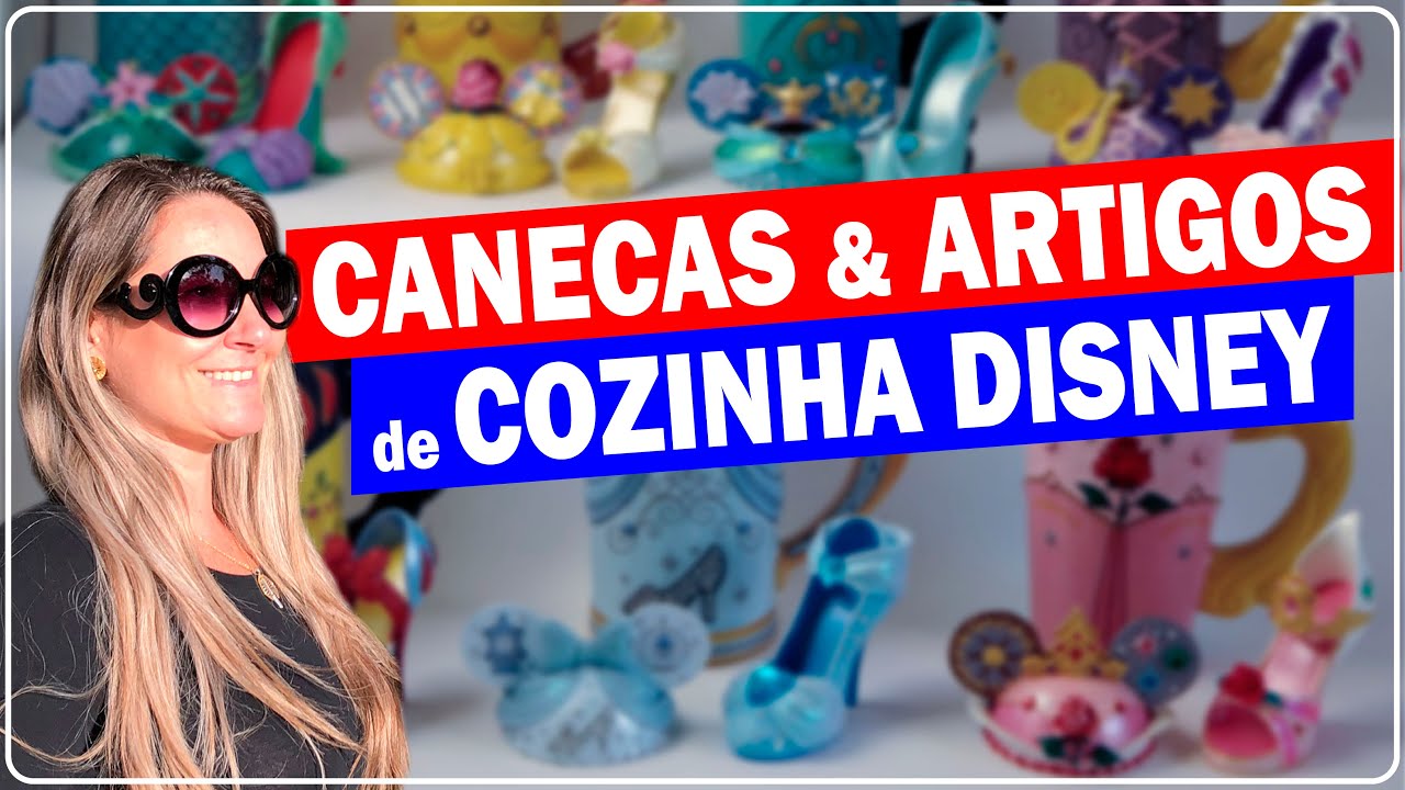 CANECAS e ARTIGOS de COZINHA na MAIOR loja da DISNEY do MUNDO (WORLD OF DISNEY ORLANDO)