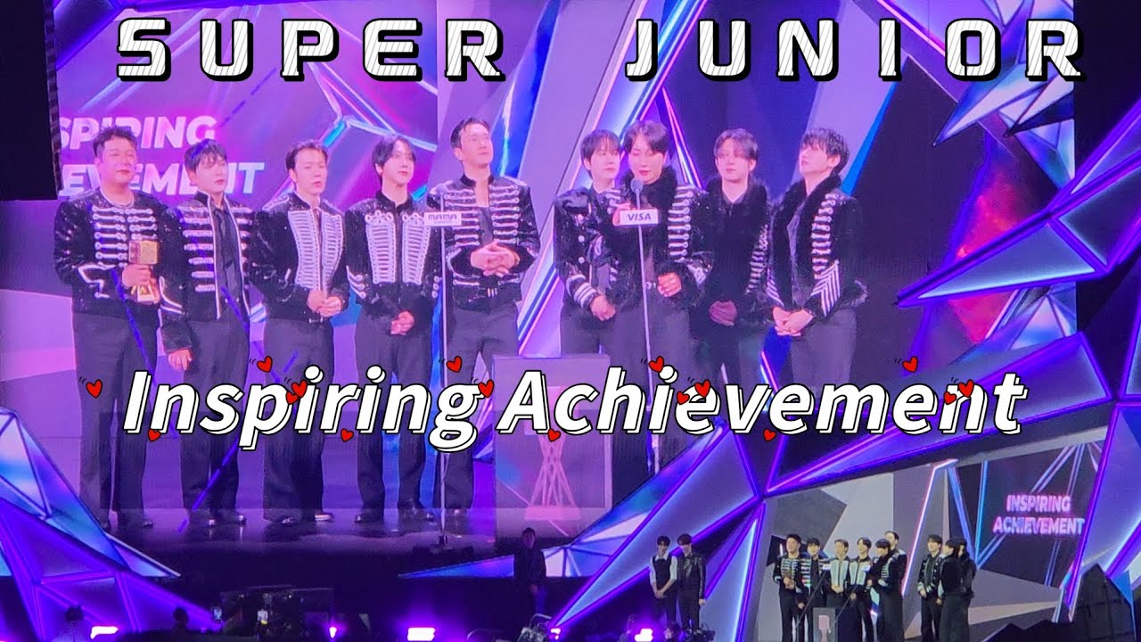 2025.11.28 MAMA IN HK - Super Junior Inspiring Achievement