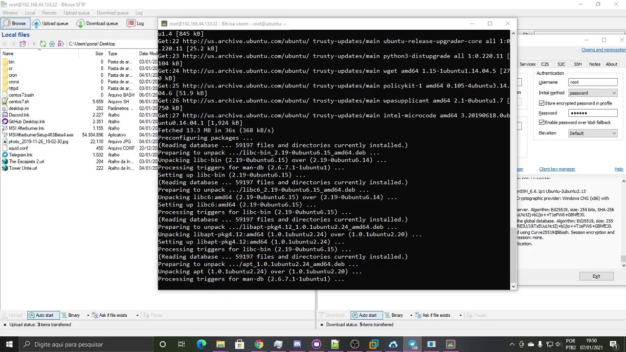 Programando Auto Install Yellow SSH