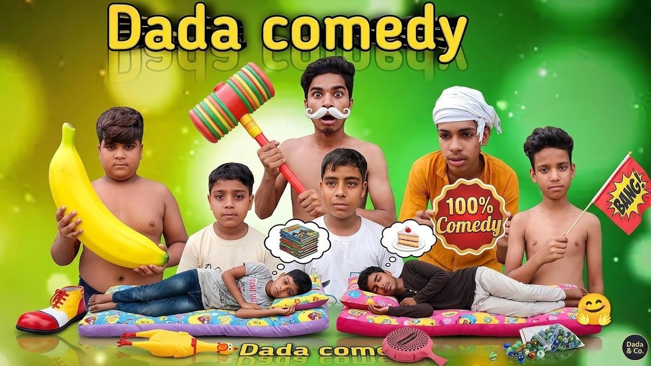 Dada comedy 🤣😅 video Round 2 Round 00 #comedy #video