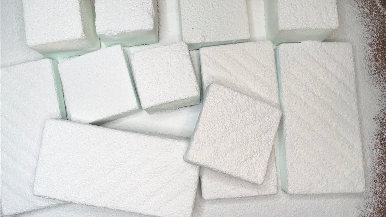 Super soft| Creamy| DUSTY | Gym chalk reforms| ASMR| Oddly satisfying