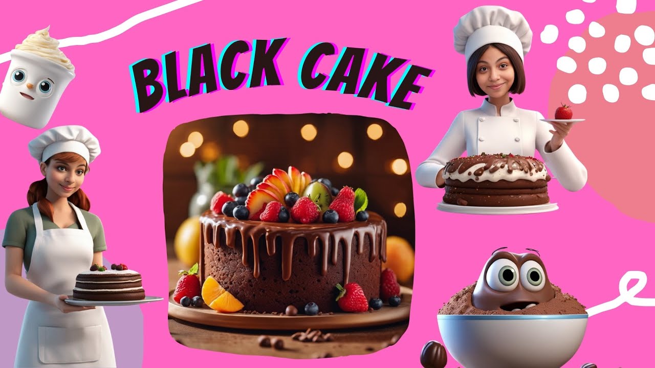Perfecting Black Cakes on YouTube | the Secret ingredient for rich Chocolate cake!