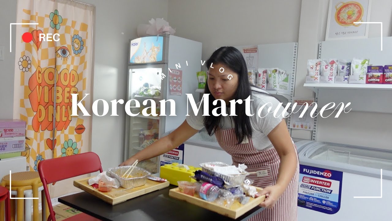 Korean Convenience Store owner | Day in a life of a staff