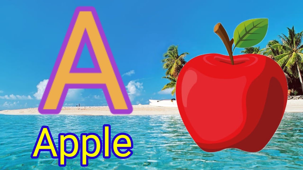 Phonics Song 2 with TWO Words in 3D - A For Airplane - ABC Alphabet Songs with Sounds for Children