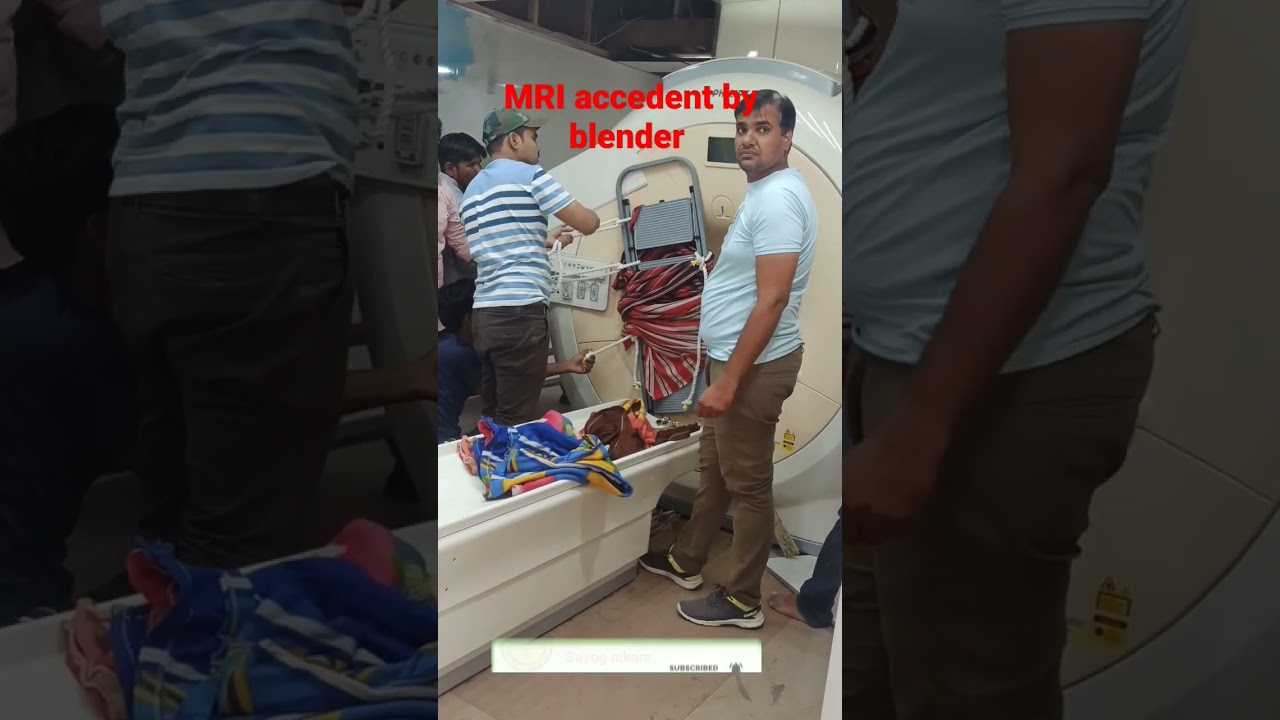 MRI Accident 😱 | Metal Inside MRI = DEADLY #mriaccident