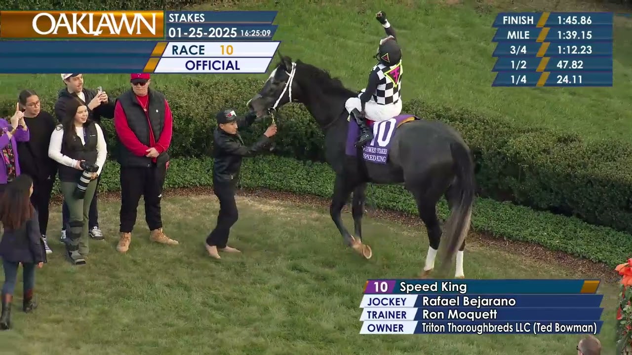 Oaklawn Park Jan 25, 2025 The 60th Running of Southwest Stakes