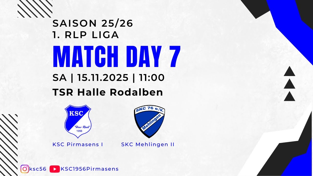 KSC 56 Pirmasens 1 - SKC Mehlingen 2