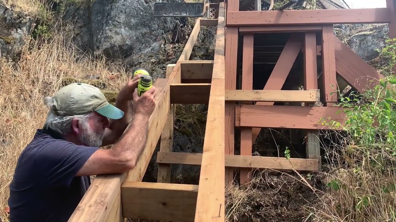 How We Built a Tram (Funicular?) on an Island. Off the Grid with Karen and Grid