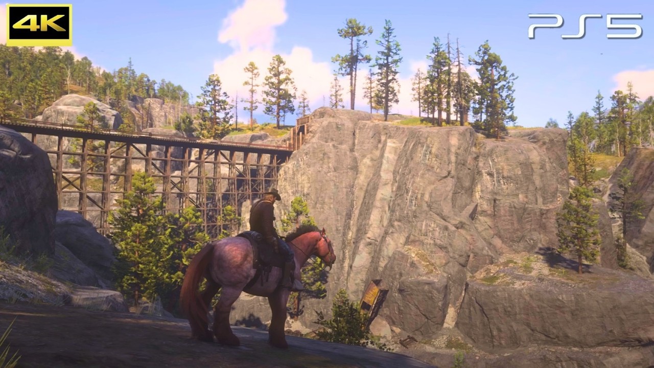 Red Dead Redemption 2 still looks Beautiful - PS5 4K Free Roam Gameplay
