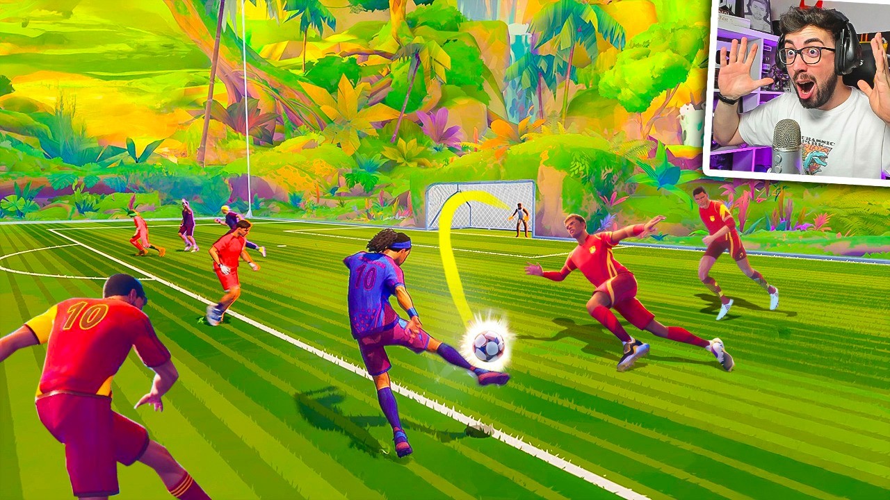 AS&Iacute; es el F&Uacute;TBOL GAL&Aacute;CTICO con RONALDINHO en REMATCH 😱