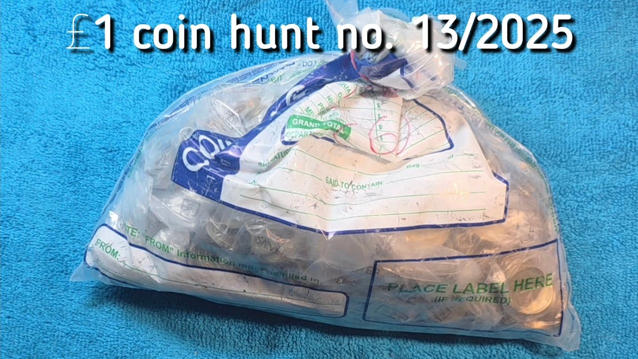 🤩 More amazing coins just arrived! - &pound;1 coin hunt no. 13/2025 for the 10 rarest old pound coins