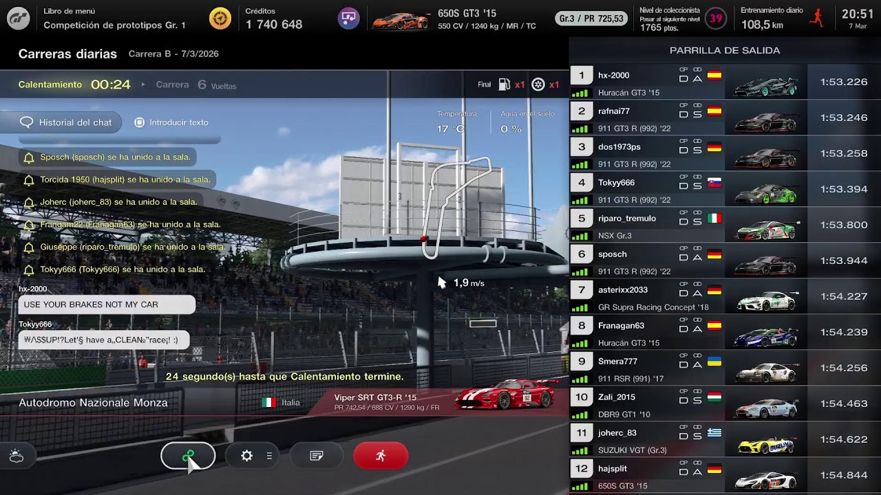 Hori RWA o mando ? - GRAN TURISMO 7 PS5