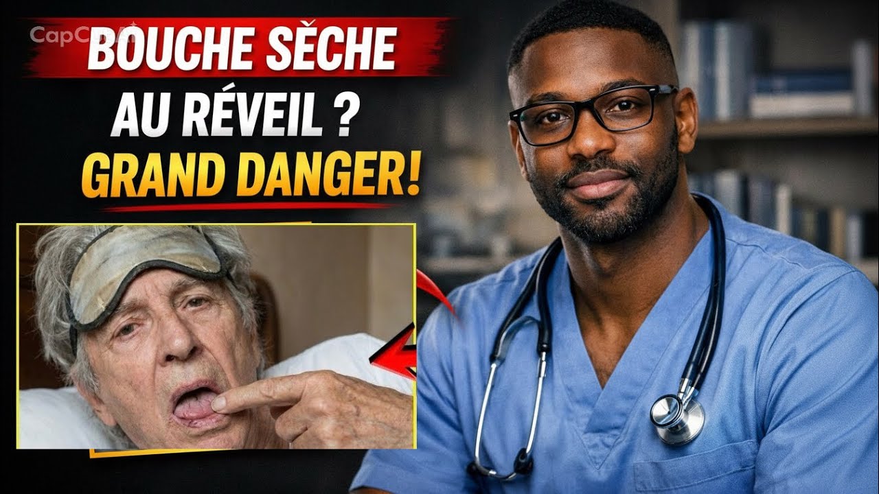 Vous vous réveillez avec la bouche sèche ? Votre corps essaie de vous dire CECI (7 causes)