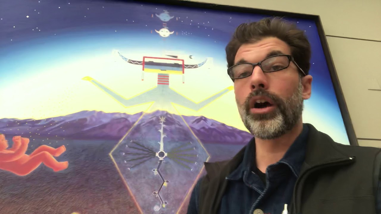 NSA trip Day 7: Mother Earth and Father Sky at the Denver Airport