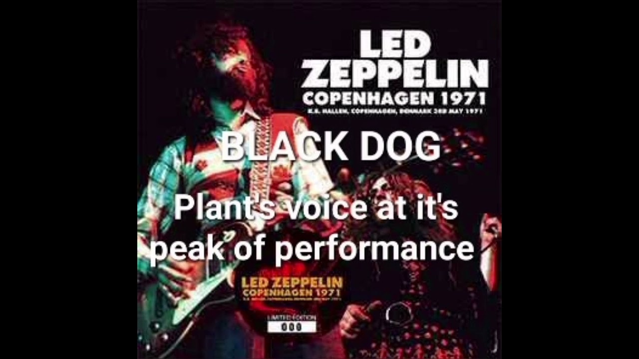 Led Zeppelin - Black Dog Live Copenhagen 1971