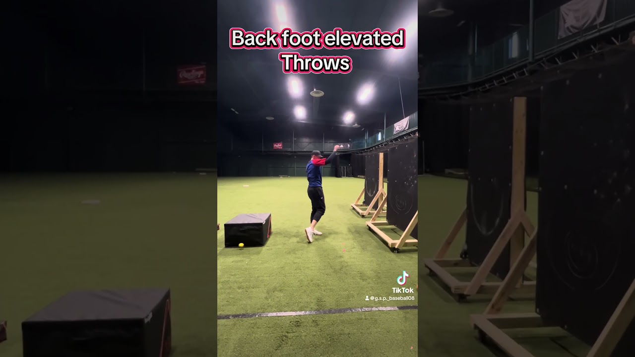Back foot elevated throws