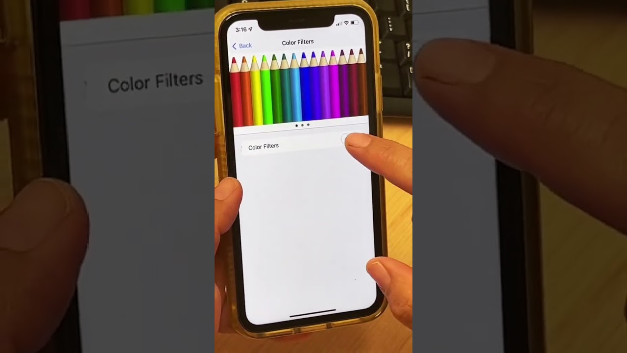 Tech Rehab iPhone Trick - Color Filters