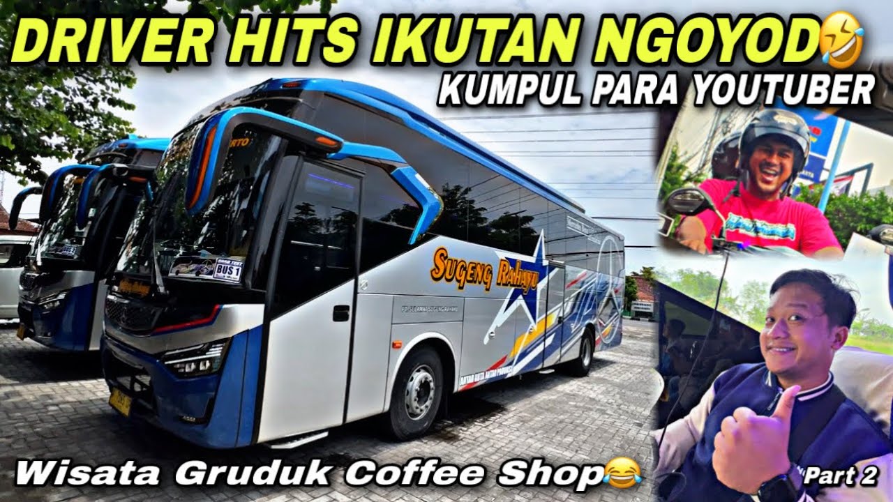Driver Hits Ikutan Ngoyod 🤣 Berwisata & Kumpul Para Youtuber ❗️| trip SUGENG RAHAYU - Discovery SR3