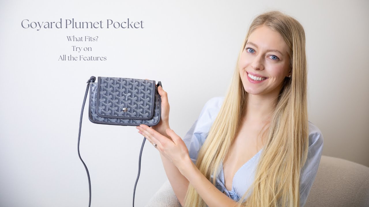Обзор и примерка сумки Goyard Plumet Pocket Pouch