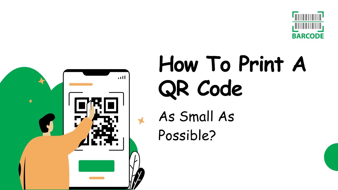 How To Print A QR Code As Small As Possible?