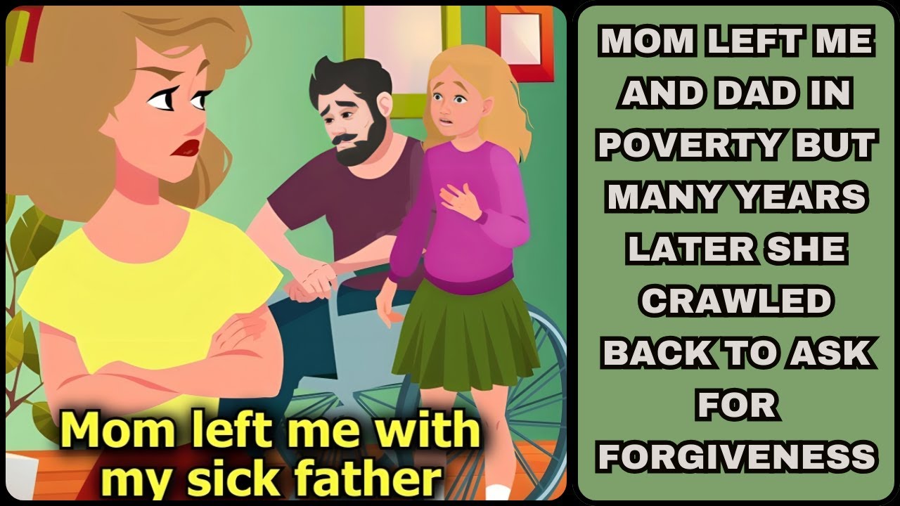 When My Mother Left Us at 14, I Took Care of My Sick Dad All by Myself | Real life Story Animated