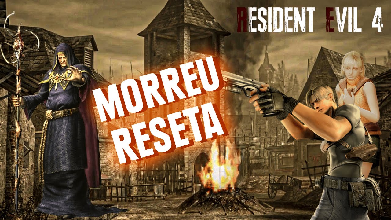 🎮 Resident Evil 4 (PC): Morreu Reseta no Profissional #9 🎮