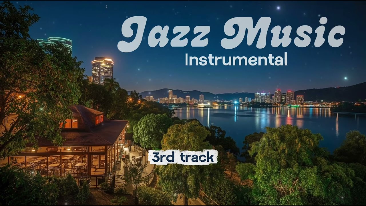 Late Night Atmospheric Jazz Music &mdash; Chill Modern Vibes for Focus and Relax. Cafe Ambience Music☕️.