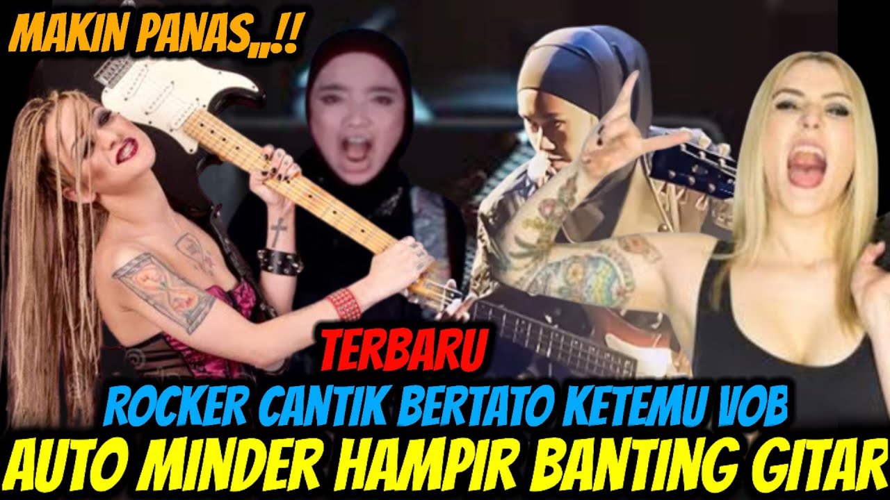 Makin Panas🔥Rocker Cantik Bertato Sampai Minder Lihat Aksi Gila VOB Saat Konser | Vob Reaction